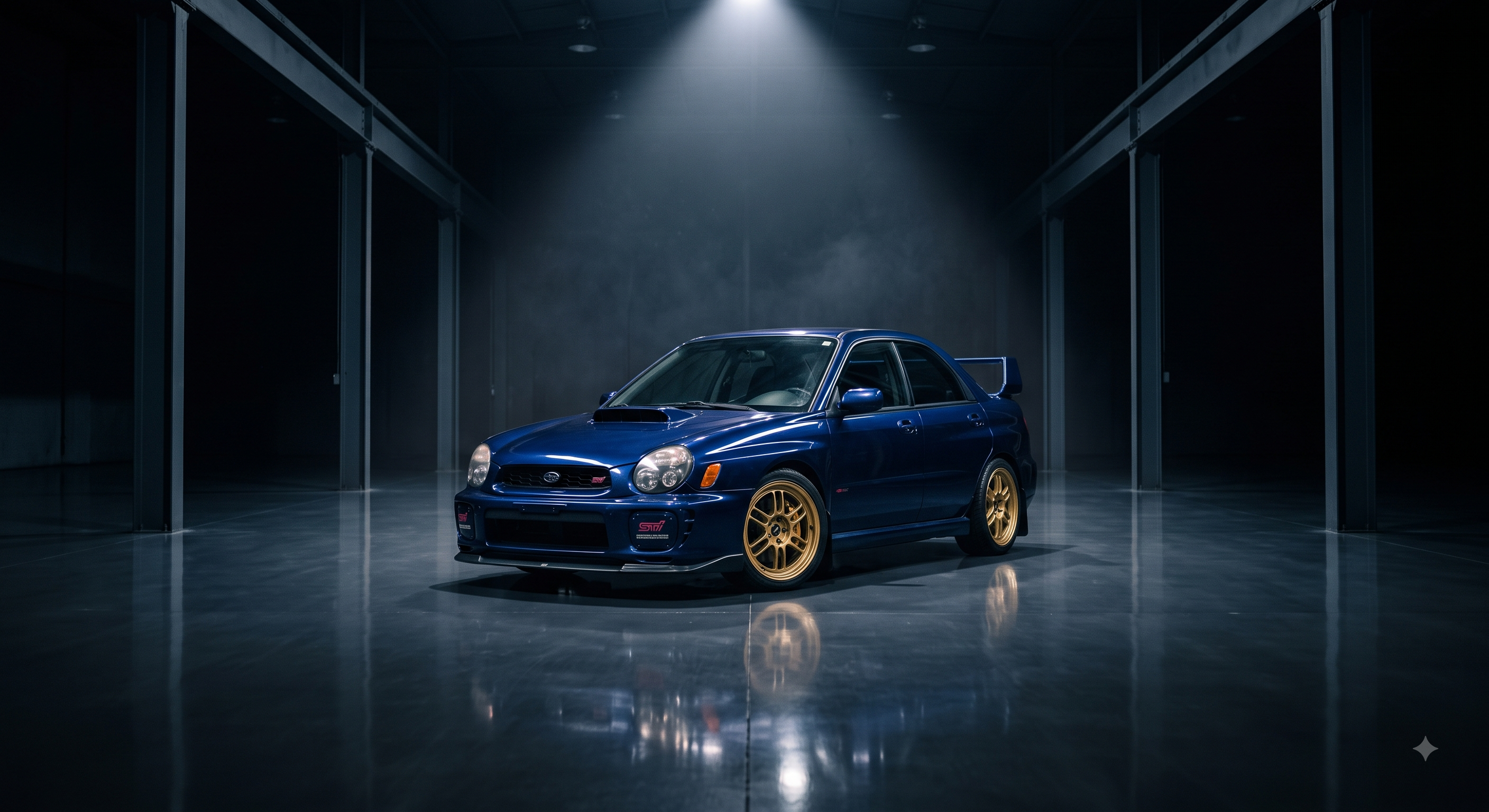 Silver 2004 Subaru STi Build